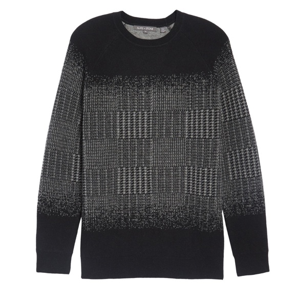 SLATE & STONE Block Pattern Wool Sweater - Picture 3 of 7